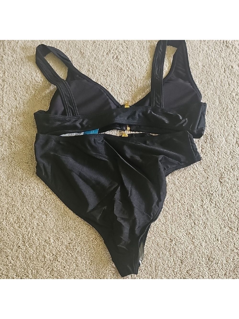 Classic Black Bikini Set Swimwear - Picture 4 of 6